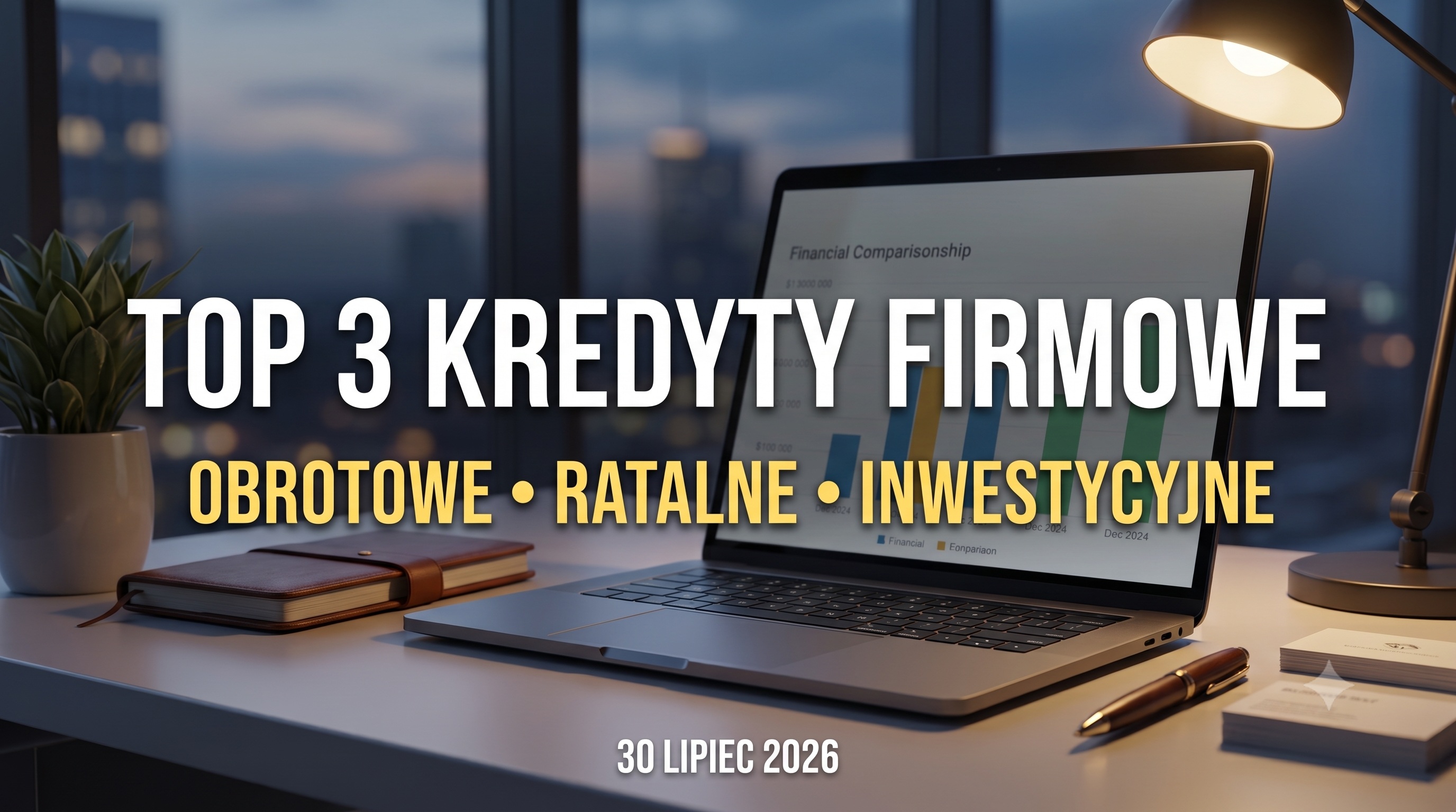 TOP 3 kredyty firmowe. Szybkie porównanie ofert 