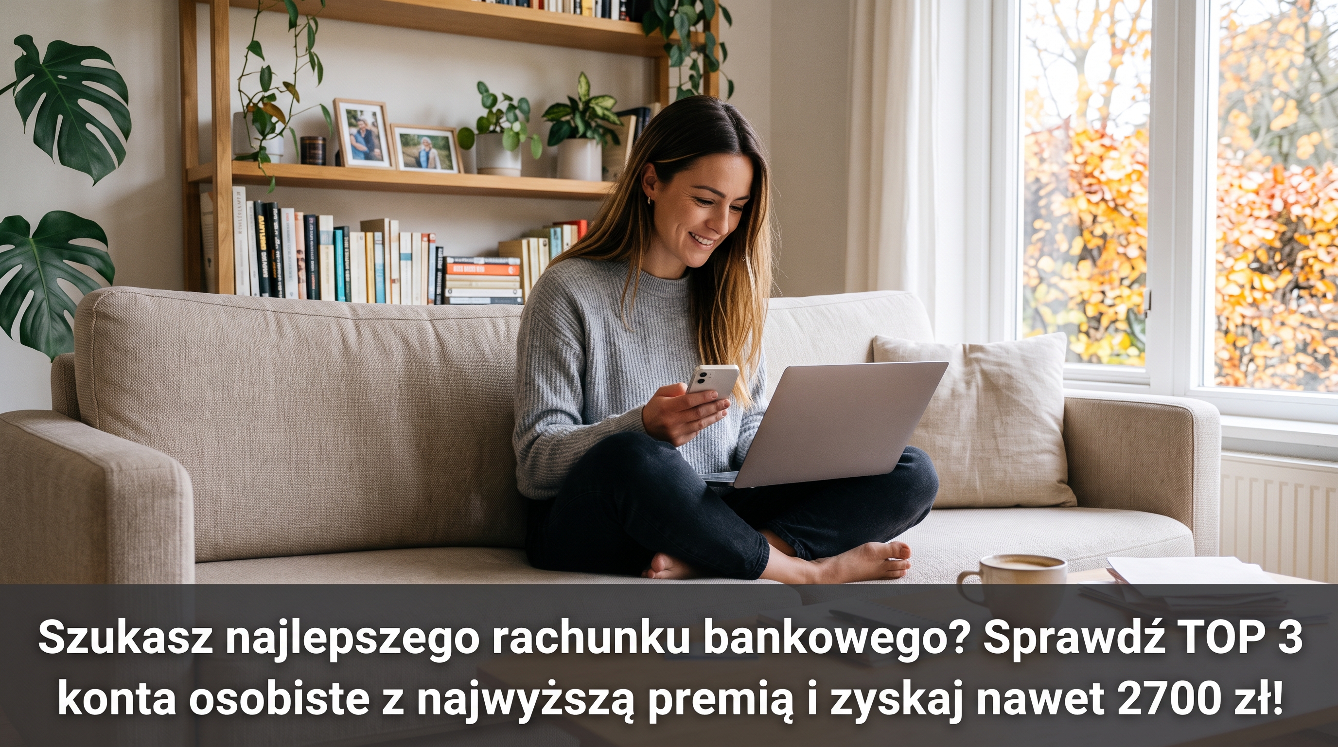 Szukasz najlepszego rachunku bankowego? Sprawdź TOP 3 konta osobiste z najwyższą premią i zyskaj nawet 2700 zł!
